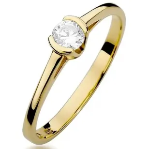 Gold Diamant Ring EY-375 0.23ct | ergold