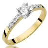 Gold Diamant Ring EY-339 0.37ct | ergold