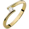 Gold Diamant Ring EY-371 0.09ct | ergold