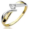 Gold Diamant Ring EY-191B 0.10ct | ergold