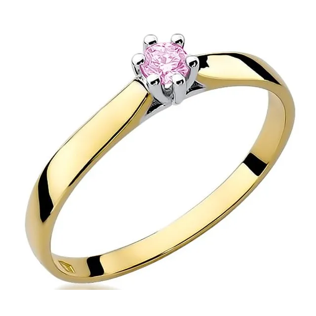 Gold Diamant ring EY-222 0.04ct | ergold