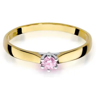 Gold Diamant ring EY-222 0.04ct | ergold