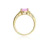 Goldener Diamantring EY-3 Topas | ergold