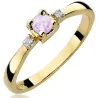 Gold Diamantring EY-323 Saphir | ergold