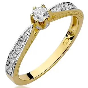 Gold Diamant Ring EY-202 0.30ct | ergold