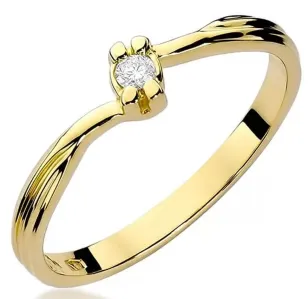 Gold Diamant Ring EY-324 0.04ct | ergold