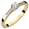 Gold Diamant Ring EY-258 0.19ct | ergold