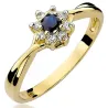Gold Diamantring EY-72 Saphir | ergold
