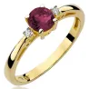 Gold Diamantring EY-10 Rubin | ergold