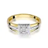 Złoty Pierścionek 585 z diamentem brylant 0,29ct