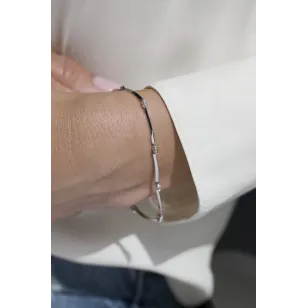 Bransoletka złota 585 z Diamentami 0.04ct