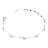 Bransoletka złota 585 z Diamentami 0.08ct