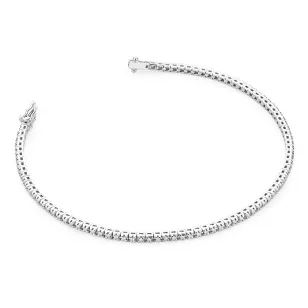Bransoletka złota 585 otoczona Diamentami 0.45ct