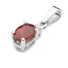 Złota Zawieszka 585 z Rubinem i Diamentem 0,60ct