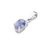 Złota Zawieszka 585 z Tanzanitem i Diamentem 0,40ct