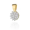 Złota Zawieszka 585 z Diamentami 0,10ct