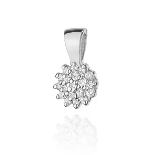 Złota Zawieszka 585 z Diamentami 0,10ct