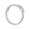 Złota Zawieszka Okrąg 585 z Diamentami 0,20ct