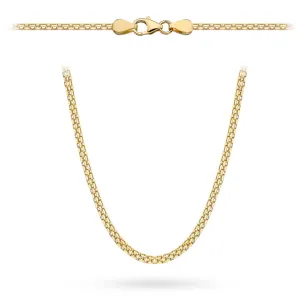 ⭐ Łańcuch złoty bismarck 45cm - 3mm ♥ Ergold