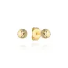 ⭐ Kolczyki kulki super lekkie diamentowane 3 mm pr. 333 ♥ Ergold