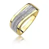 Złoty pierścionek z diamentem EY-416 0,18ct