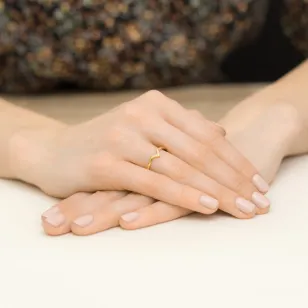 Gold Diamant Ring EY-45 0.10ct | ergold