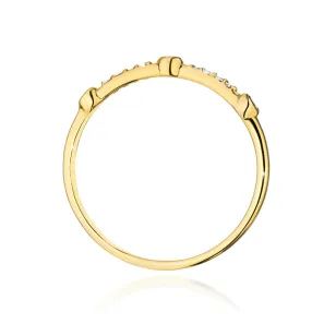 Gold Diamant Ring EY-45 0.10ct | ergold
