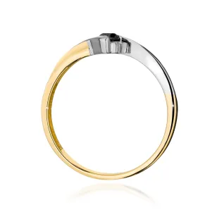 Gold Diamant Ring EY-45 0.10ct | ergold