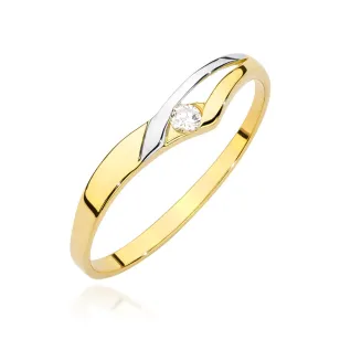 Gold Diamant Ring EY-45 0.10ct | ergold