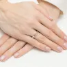 Gold Diamant Ring EY-45 0.10ct | ergold