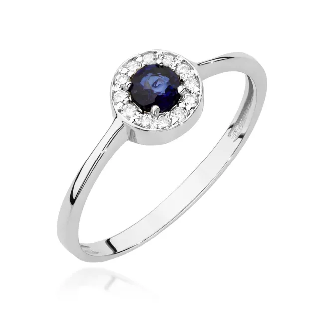 Gold Diamant Ring EY-45 0.10ct | ergold
