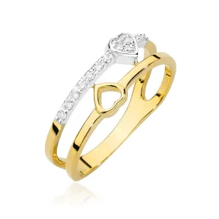 Gold Diamant Ring EY-45 0.10ct | ergold