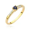 Gold Diamant Ring EY-45 0.10ct | ergold