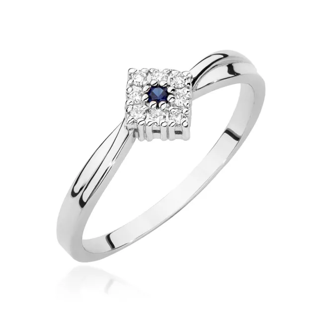 Gold Diamant Ring EY-45 0.10ct | ergold
