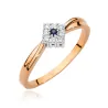 Gold Diamant Ring EY-45 0.10ct | ergold