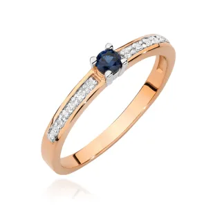 Gold Diamant Ring EY-45 0.10ct | ergold