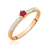 Gold Diamant Ring EY-45 0.10ct | ergold