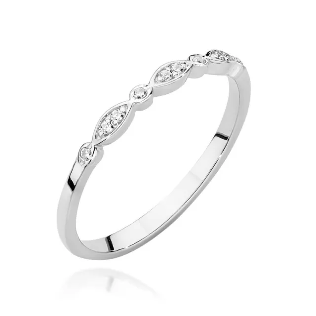 Gold Diamant Ring EY-45 0.10ct | ergold