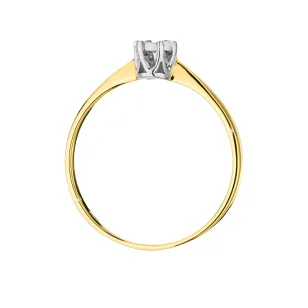 Gold Diamant Ring EY-45 0.10ct | ergold