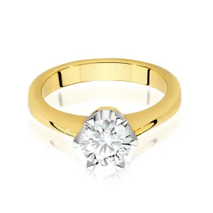 Gold Diamant Ring EY-45 0.10ct | ergold