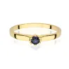 Pierścionek z szafirem 0,15ct