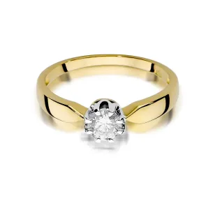 Gold Diamant Ring EY-45 0.10ct | ergold