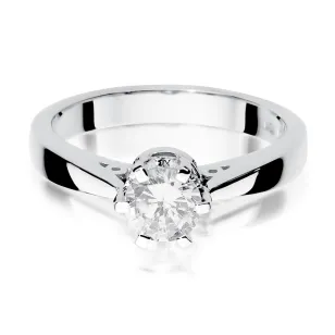 Pierścionek zaręczynowy diament białe złoto 1,00ct