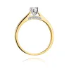 Gold Diamant Ring EY-45 0.10ct | ergold