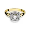 Gold Diamant Ring EY-45 0.10ct | ergold