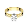 Gold Diamant Ring EY-45 0.10ct | ergold