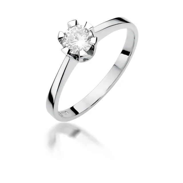 Gold Diamant Ring EY-45 0.10ct | ergold