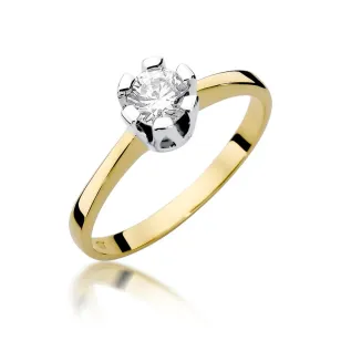 Gold Diamant Ring EY-45 0.10ct | ergold