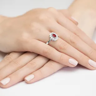 Gold Diamant Ring EY-45 0.10ct | ergold