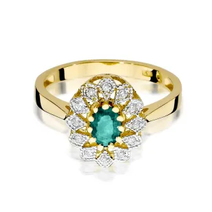 Gold Diamant Ring EY-45 0.10ct | ergold